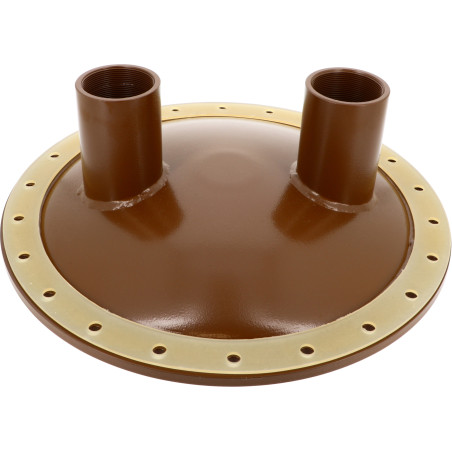 Bride 2 Piquages 2"1/2F + Isolant M1pour Ballons BSS de 1500 à 4000 L