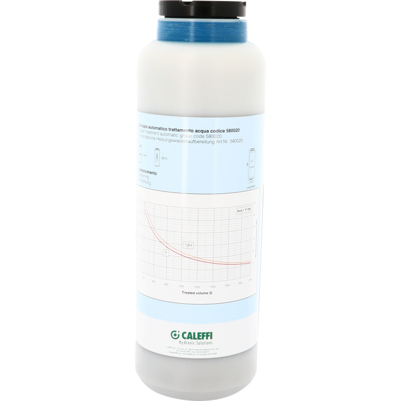 Cartouche Adoucisseur 4,5L pour GTE20 Débit 4L/min