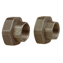 RU Fonte G 1"1/2 -3/4 F      la pairepour Circulateur 1"1/2 M