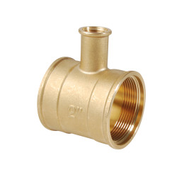 Té porte-thermomètre 1/1/4FF 1/2"FLaiton pour plongeur de 65 mm