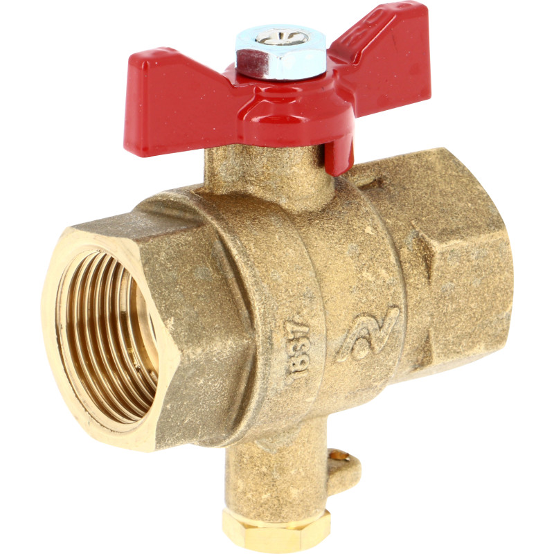 RBS 3/4" FF avec prise sonde M10x1 pour comptage d'énergie