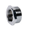 Réduction MF Chromée 241G 1/2" - 3/8"Raccord Laiton Chromé à visser