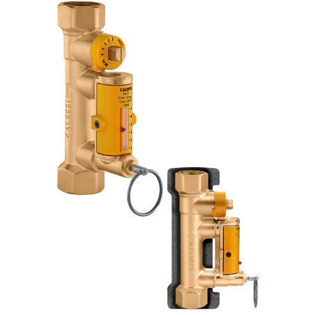 Vanne d'équilibrage manuel solaire 3/4" FF 7-28 l/min
