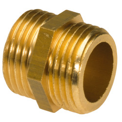 Mamelon égal 280G 3/4"MM. Raccord laiton à visser