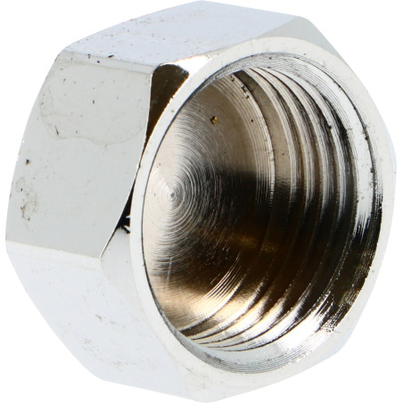 bouchon Chromé 300G 3/8"FRaccord Laiton Chromé à visser