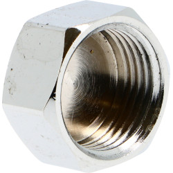 bouchon Chromé 300G 1/2"FRaccord Laiton Chromé à visser