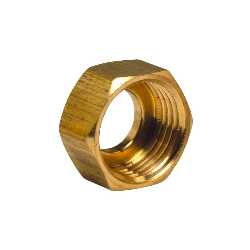 Ecrou pour collet battu 6 pans 374 G 20 - 3/4