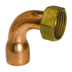 Douille fer/cuivre coudée 5002GC CU12-3/8