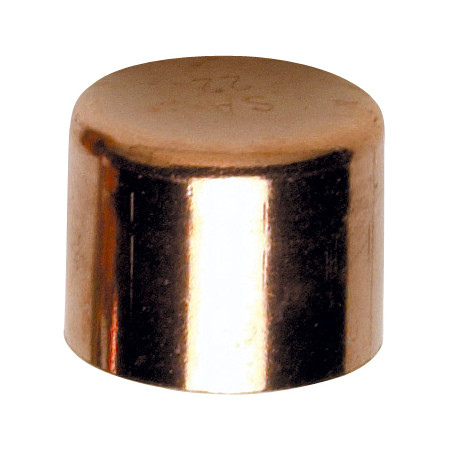 Bouchon 5301 Cu-F Ø16à souder sur tube Cuivre