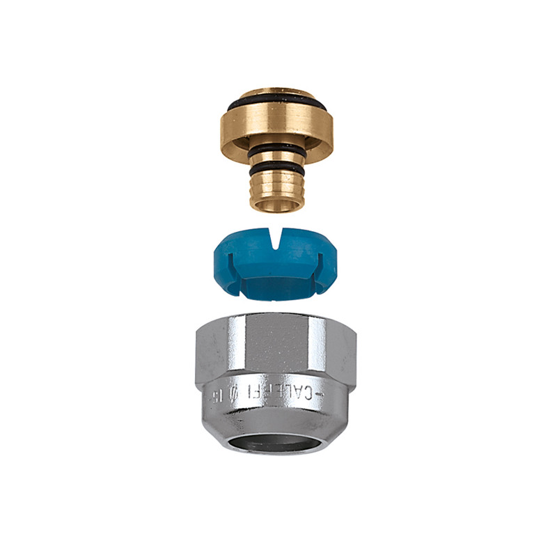 Rac Cr AutoAdapt 3/4" Øi9,5-10 Øe12-14 - PER et multicouche - 10 bar 5 à 75°C