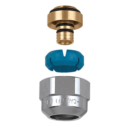 Rac Cr AutoAdapt 3/4" Øi9,5-10 Øe12-14 - PER et multicouche - 10 bar 5 à 75°C