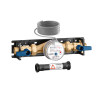 Kit compteur à Impulsion sur plaque de montage pour eau froide