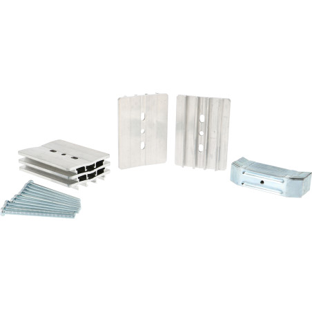Kit de fixation MONITOR sur colonne acier - entraxe 35 mm