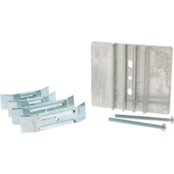 Kit de fixation MONITOR sur colonne acier - entraxe 35 mm