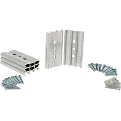 Kit de fixation MONITOR plaque en fonte ou colonne aluminium entraxe 4 mm