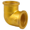 Coude égal 90G 1/2"F. Raccord laiton à visser