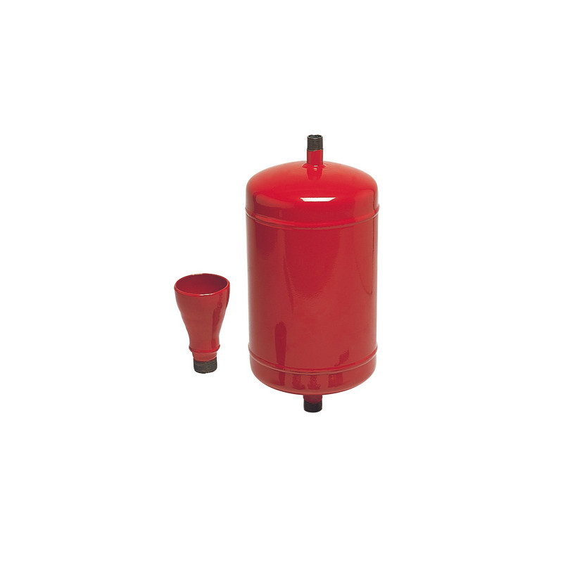Bouteille d'injection nue 12Lavec entonnoir