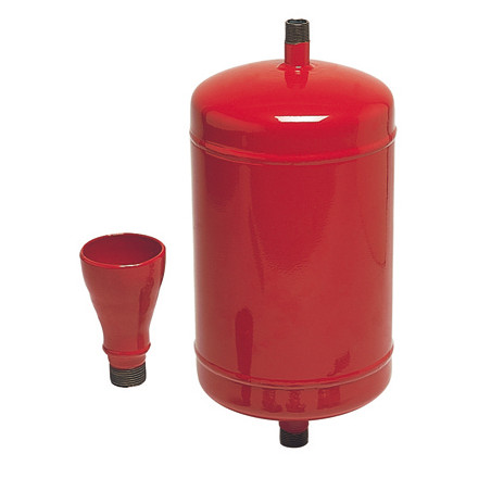 Bouteille d'injection nue 12Lavec entonnoir