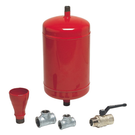 Bouteille d'injection 25Lavec entonnoir