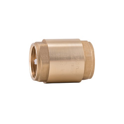 Clapet anti-retour en laiton 1"FF - certifié ACS et NF