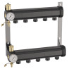 Collecteur géothermie prémonté 4 circuits Entraxe 100mm