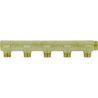 Collecteur borgne en laiton - 5 sorties 1/2"M