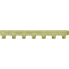 Collecteur borgne en laiton - 7 sorties 1/2"M