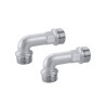 Coude 90° Chr 1/2"MM. Øint14,5 robinet de radiateur