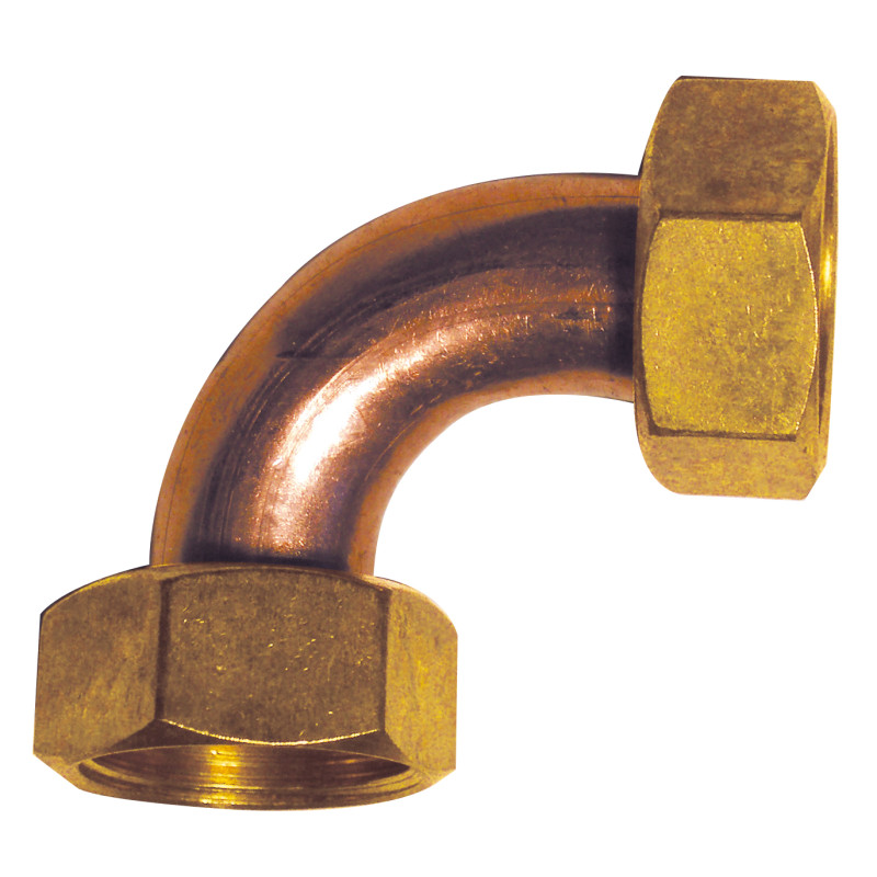 Jonction coudée FF 1/2"