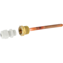 Doigt de Gant 3/4"M  avec presse étoupepour la Sonde solaire du régulateur