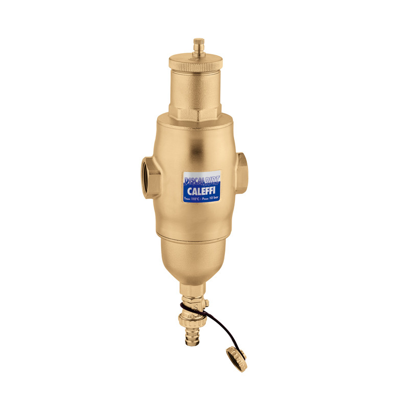 DISCALDIRTMAG 3/4" séparateur d'air et pot à boue en laiton