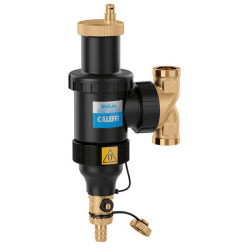 DISCALDIRTMAG  3/4" FF Séparateur d'air et pot de décantation magnétique