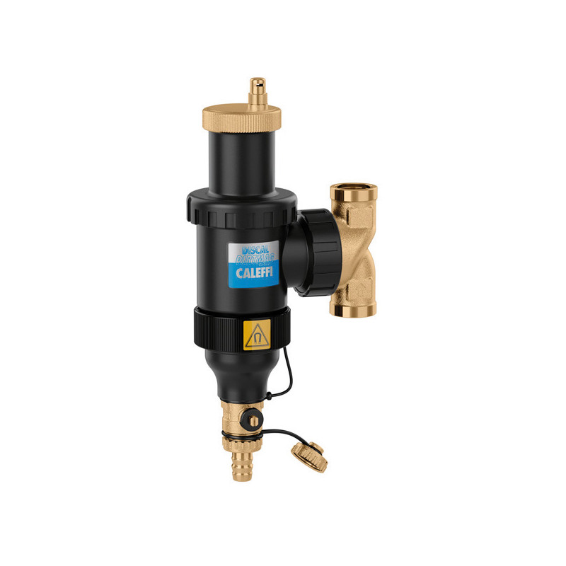 DISCALDIRTMAG  1"1/4 FF Séparateur d'air et pot de décantation magnétique