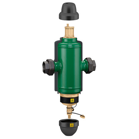 DISCALDIRT® 2" - Séparateur d'air et pot à boue à raccord fileté
