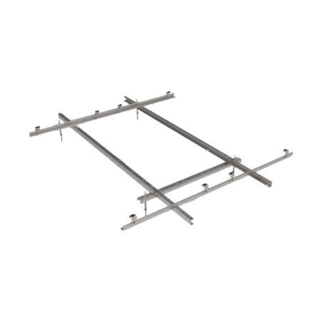 Kit  Fix.Toiture 2 Panneaux solairessupport Panneau  MAGNELIS