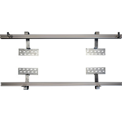 Kit de fixation pour 3 capteurs ASTREA sur toit en tuiles