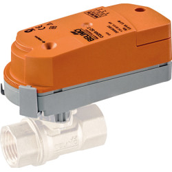 Moteur 24V AC/DC commande linéaire 0-10V75s/90° avec câble de 1m pour vanne VDB
