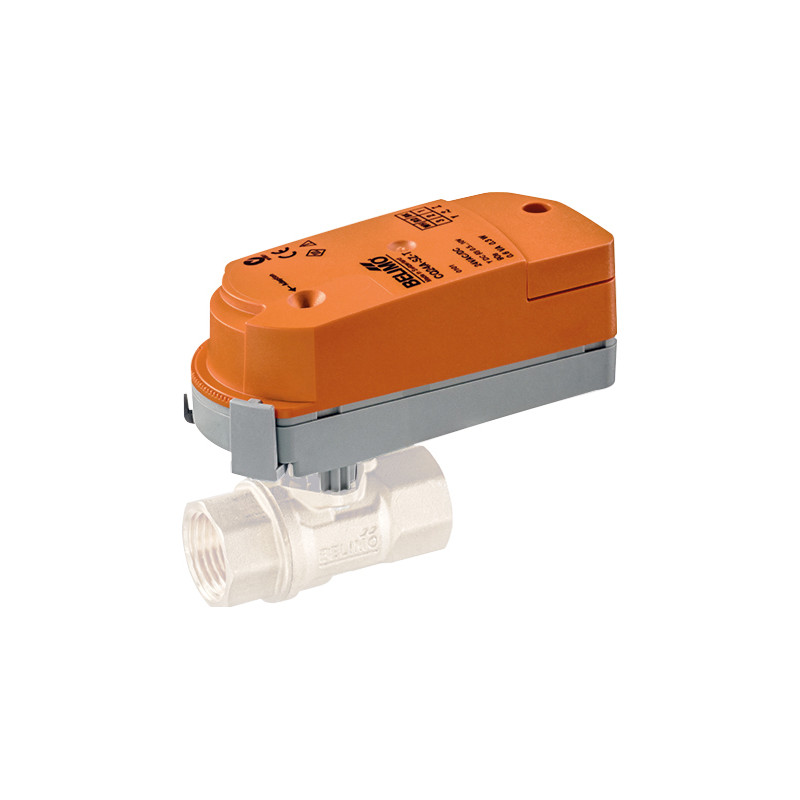 Moteur 24V AC/DC commande linéaire 0-10V75s/90° avec câble de 1m pour vanne VDB