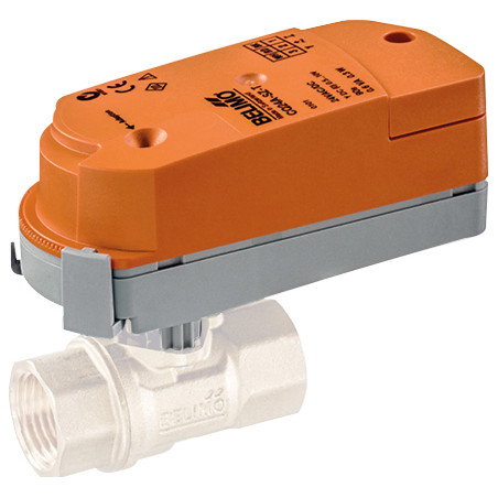 Moteur 24V AC/DC commande linéaire 0-10V75s/90° avec câble de 1m pour vanne VDB