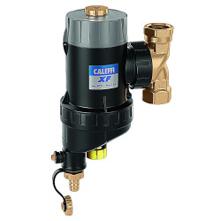 CALEFFI XF - Pot de décantation magnétique 3/4'' avec filtre autonettoyant