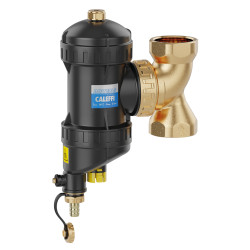 DIRTMAG® - Pot de décantation 2''F avec barreau magnétique, vanne de vidange