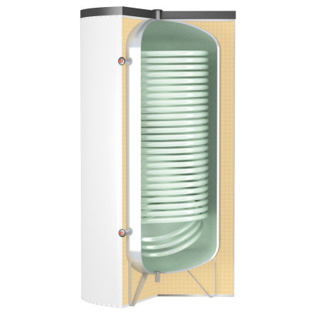 Préparateur ECS 800 L, 1 échangeur fixe XL 92 kW