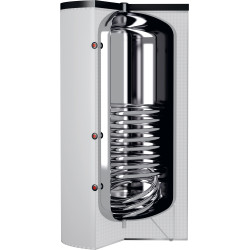 Préparateur ECS 200L  INOX 1 Echangeur  10,1kW jaquette fixe classe B