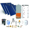 Pack F-SSC dble ballon-ECS 500L chauf.300L-6pann.-fix. toit. inclinée+ access.
