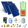 Pack G-SSC 800L hte t°-ECS bain-marie-5 panneaux-fix. toit. inclinée+ access.