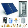 Pack Cylios CESI – ballon 300 L, 2 capteurs, fixation toit plat/sol