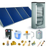 Pack Cylios CESI – ballon 500 L, 4 capteurs, fixation toit tôle ondulée