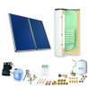 Pack A-CESI avec appoint élec.300L blanc -2 panneaux-fix. toit. plate+ access