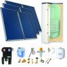 Pack A-CESI avec appoint élec.800L blanc -6 panneaux-fix. toit. inclinée+ access