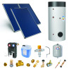 Pack C-CESI ballon 300L soutien PAC- 3 panneaux-fix. toit. inclinée+ access.